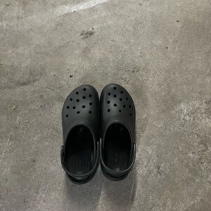 Women’s Platform Classic Black Clogs